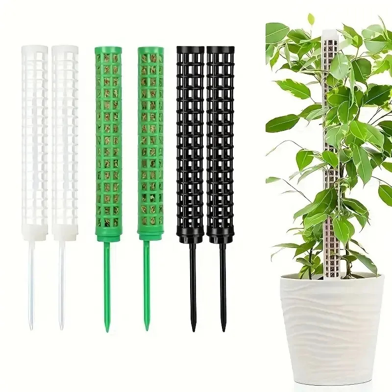 Sphagnum Moss Dry - Plastic mosstokken, plantensteunen voor binnenplanten, mosstokken