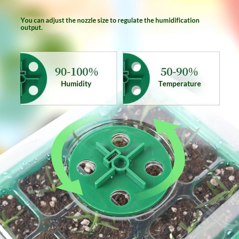 6/12-cel zaaitray voor thuisge - Humidity Dome Kit recensie en prijs