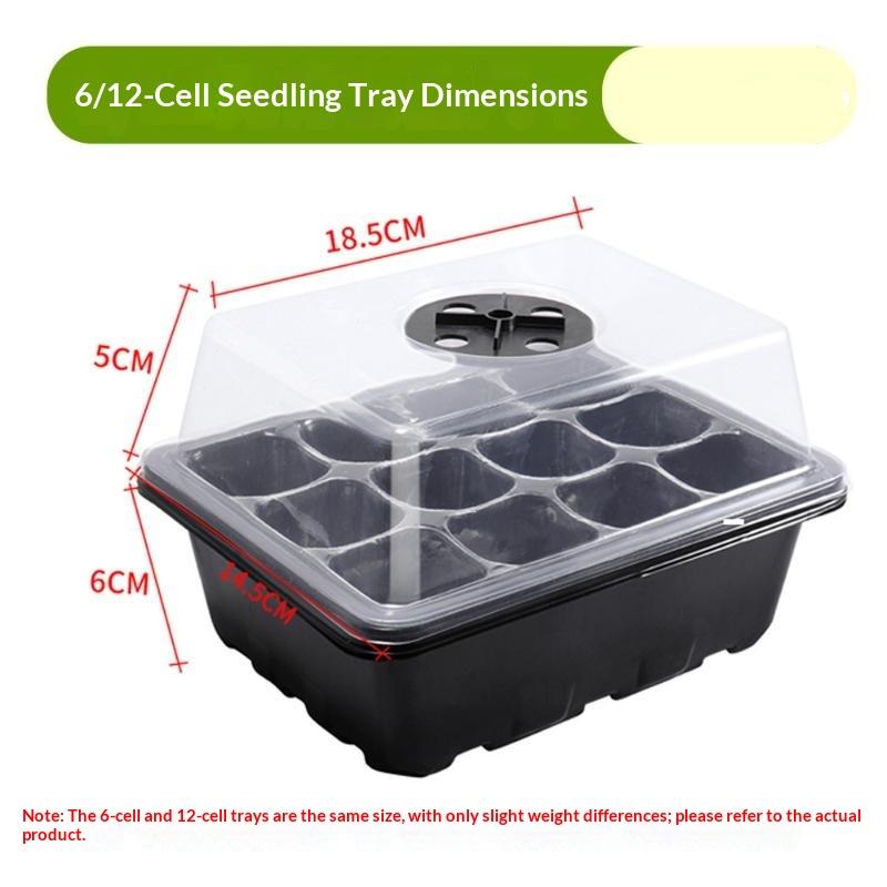 【MA】6/12-cel zaaitray voor thu - Humidity Dome Kit recensie en prijs