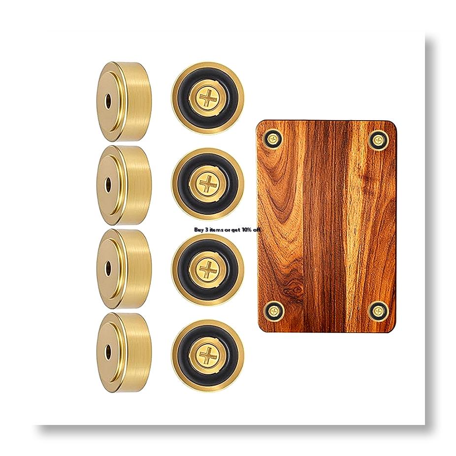 8-pack messing snijplankvoeten - Cutting Board Foam recensie en prijs