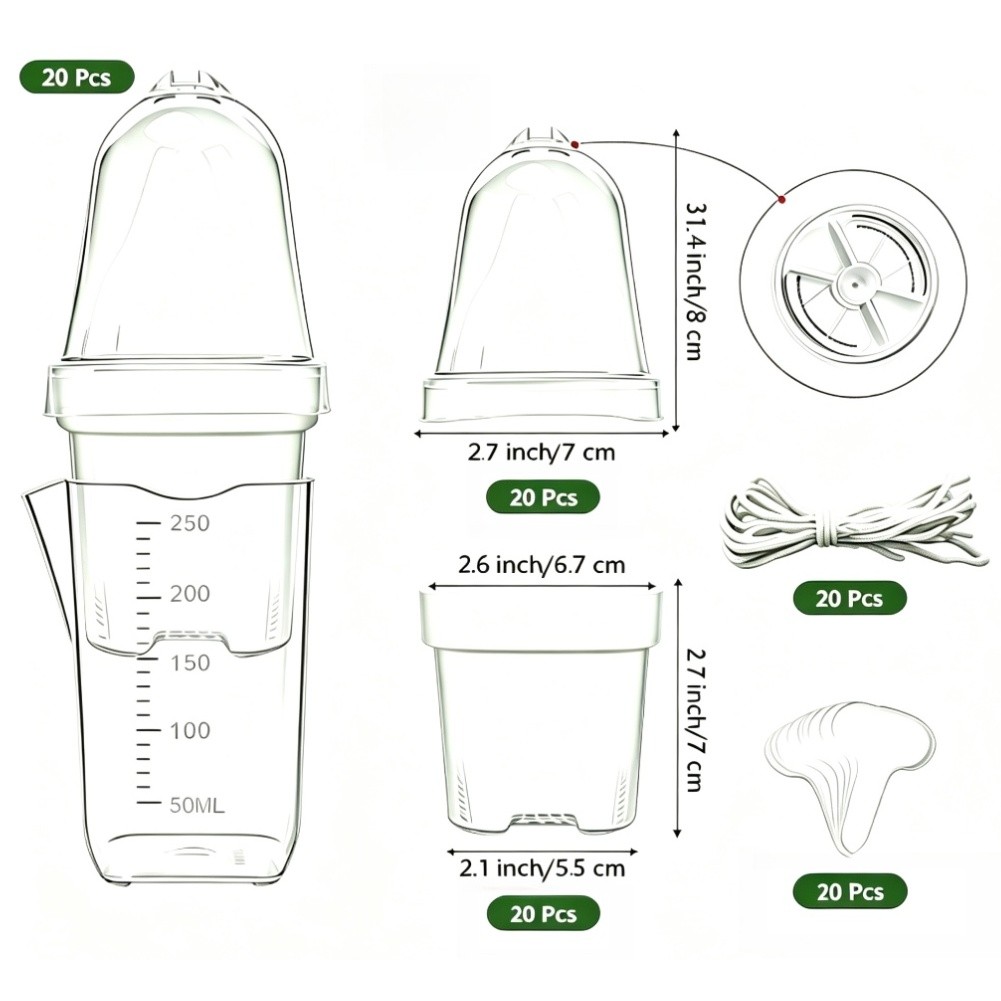 Zelfwaterende kweekset met voc - Humidity Dome Kit recensie en prijs
